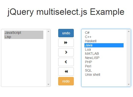 Jquery Multiselect Dropdown Example Jsfiddle