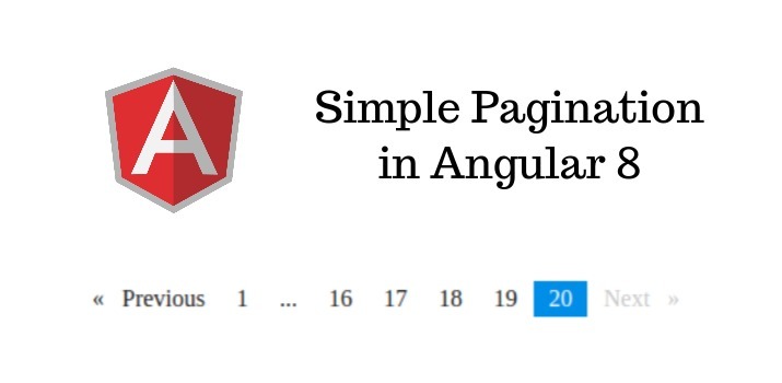 Angular 8/9/10 Pagination Example and Tutorial