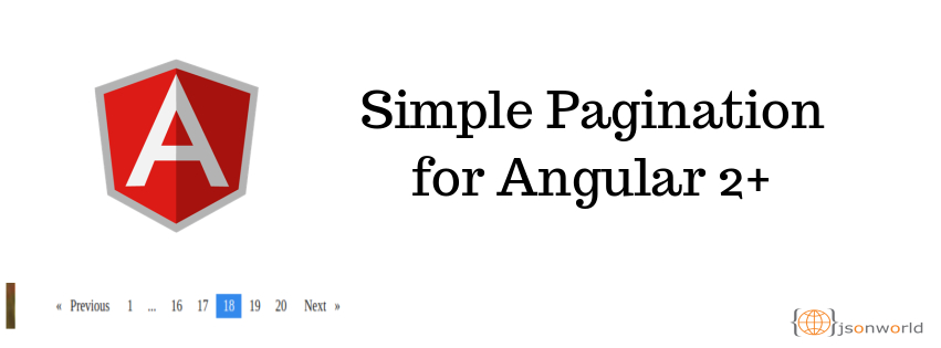 Simple Pagination for Angular2 application
